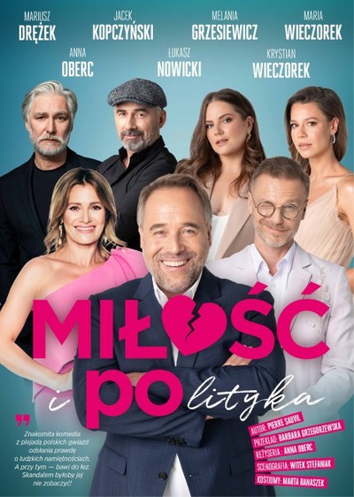 Plakat wydarzenia:  MIŁOŚĆ I POLITYKA 