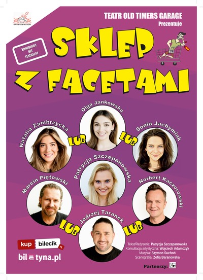 Plakat wydarzenia:  Sklep z facetami 
