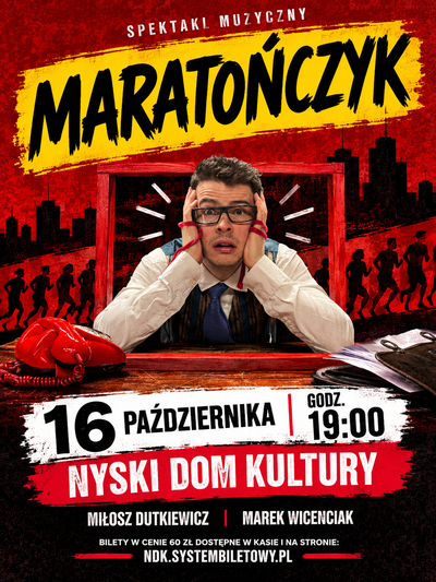 Event poster:  MARATOŃCZYK 