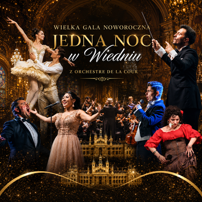 Plakat wydarzenia: Jedna Noc w Wiedniu z Orchestre de la Cour
